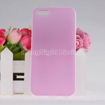 Double Color Translucence TPU Case For iPhone 5C